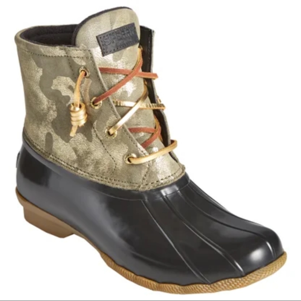 Sperry Saltwater camo boots